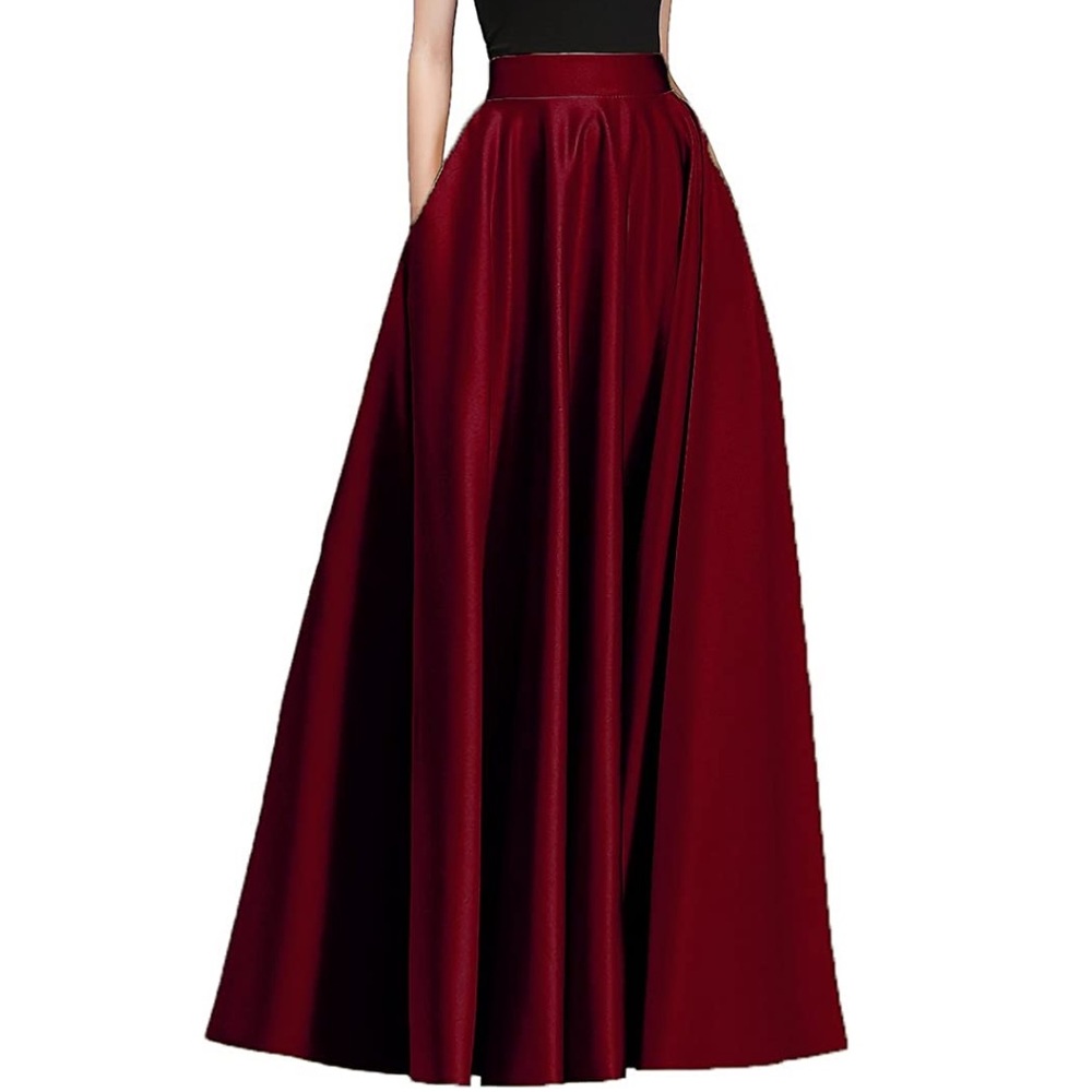 Maxi evening skirt